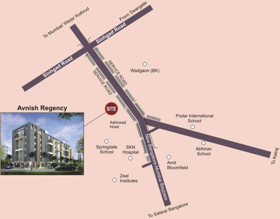  avnish regency Images for Location Plan of Shivpriya Avnish Regency