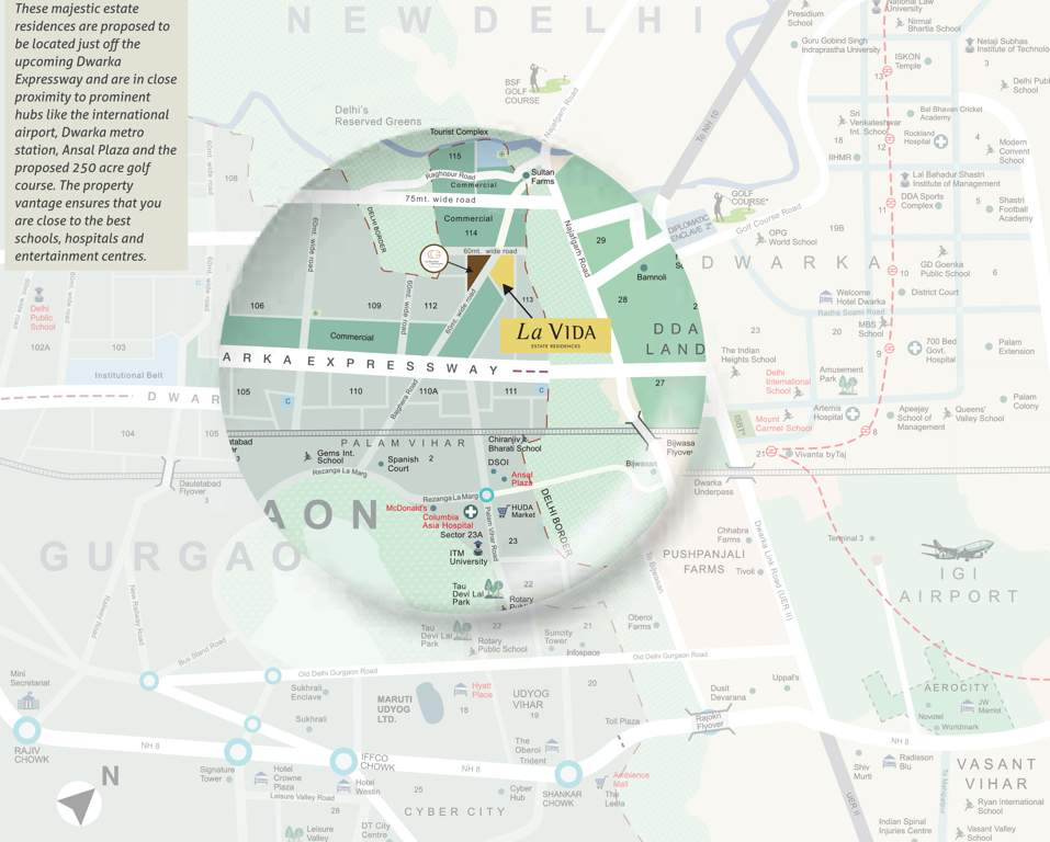 tata la vida Images for Location Plan of TATA La Vida