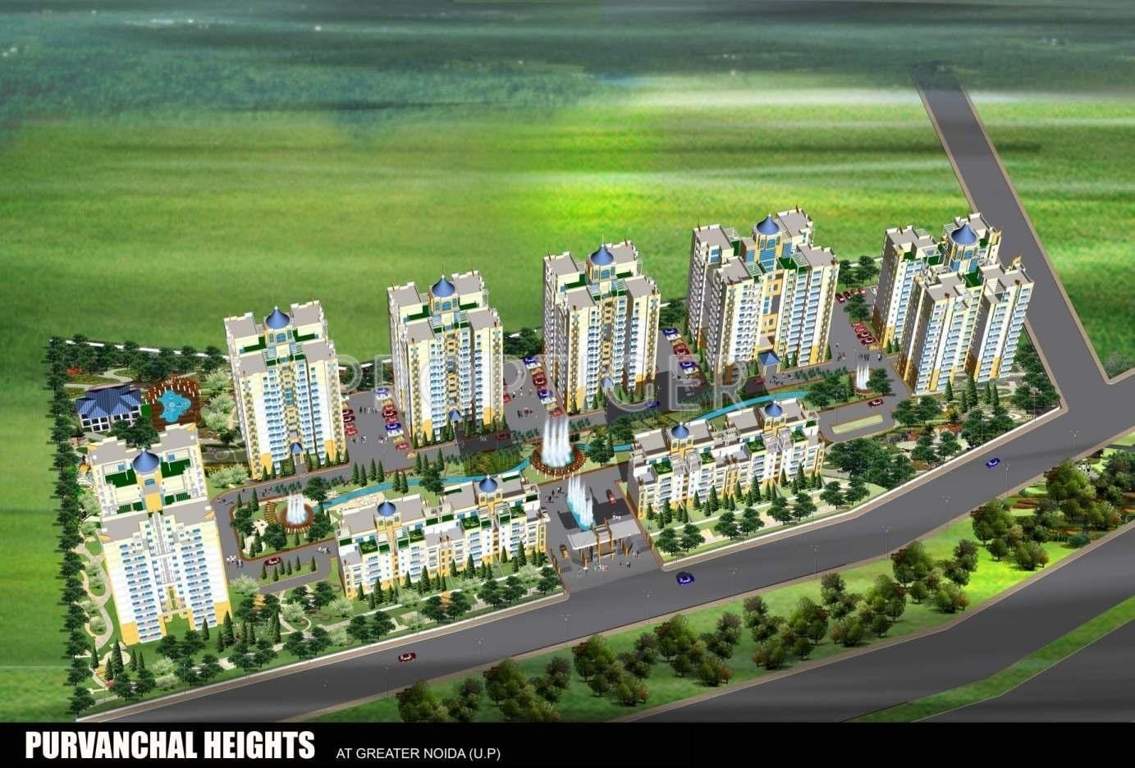  heights Images for Master Plan of Purvanchal Heights