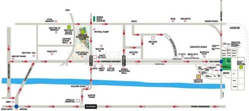 Images for Location Plan of Unitech Heights heights Images for Location Plan of Unitech Heights