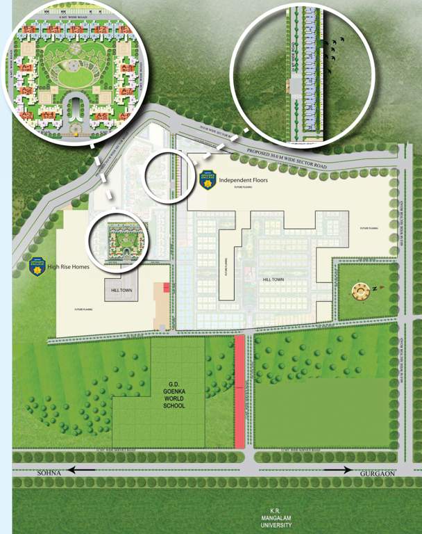  officers enclave Images for Layout Plan of Supertech Officers Enclave