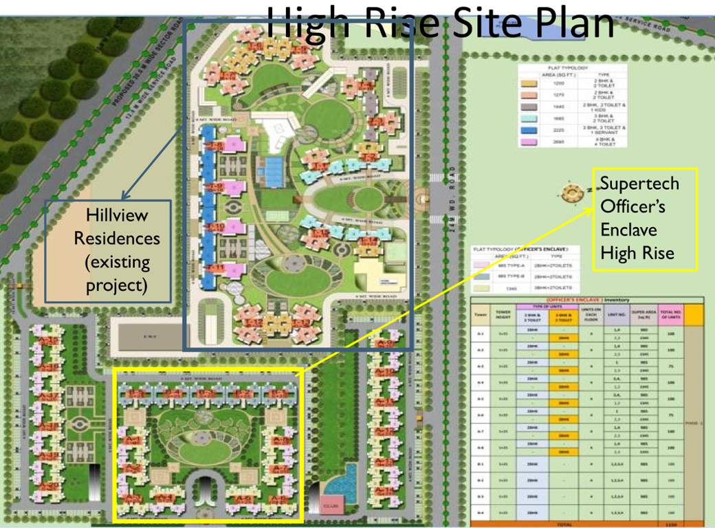  officers enclave Images for Master Plan of Supertech Officers Enclave
