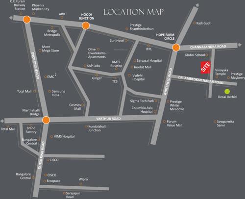 Images for Location Plan of Desai Radiant radiant Images for Location Plan of Desai Radiant