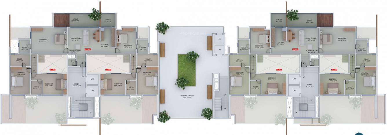 Images for Cluster Plan of Mohar Luxe Towers