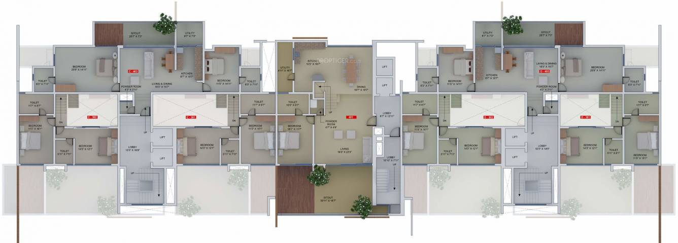 Images for Cluster Plan of Mohar Luxe Towers