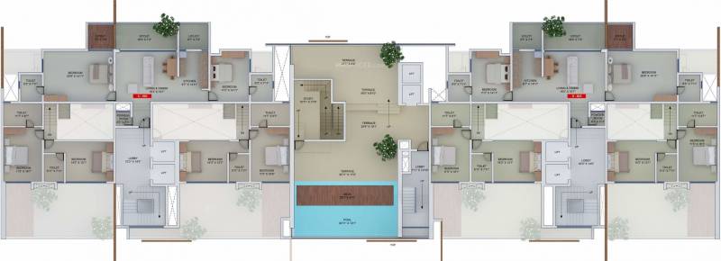 Images for Cluster Plan of Mohar Luxe Towers