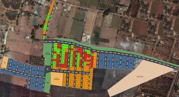 Images for Layout Plan of Aashrithaa Nakshatra Plots