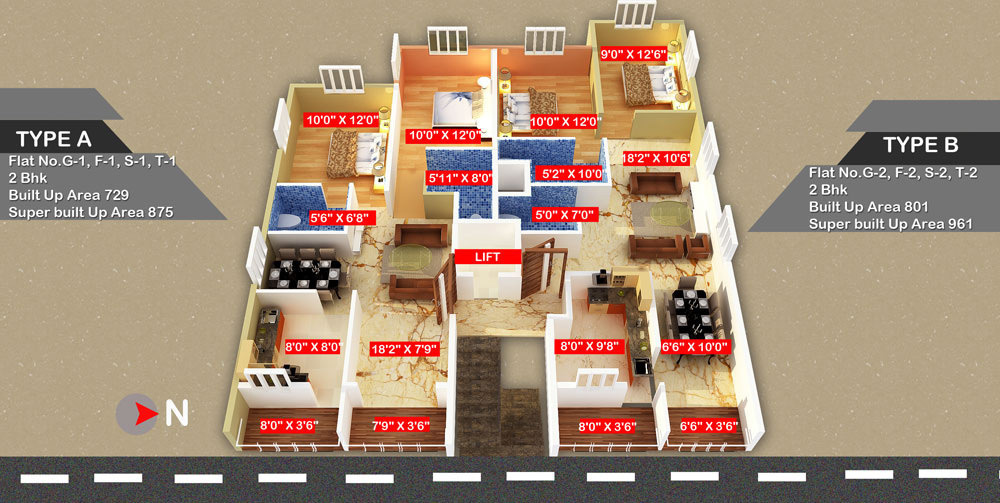 Images for Cluster Plan of Reddy Shakthi