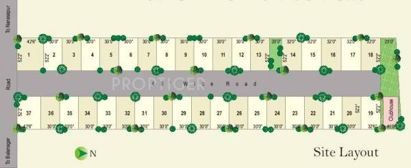  meadows Layout Plan