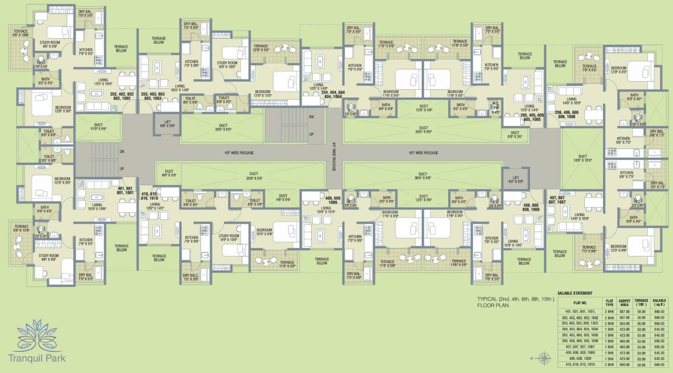 Images for Cluster Plan of Legacy Tranquil Park