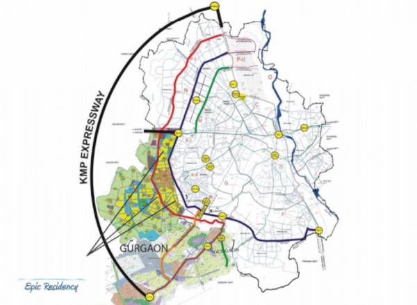 Location Plan epic-residency Location Plan