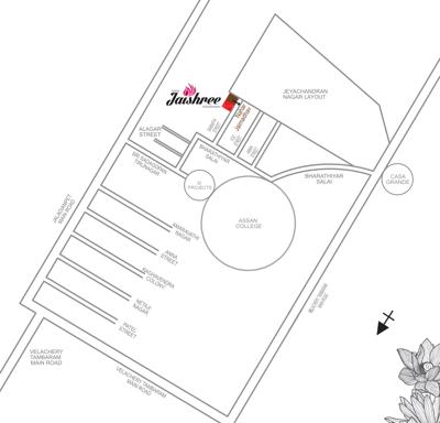  jaishree Images for Location Plan of Nahar Jaishree