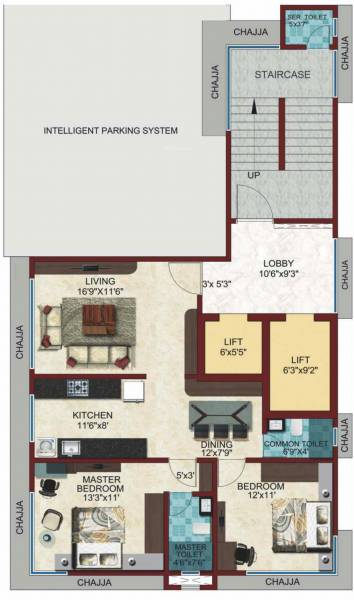 Images for Cluster Plan of Ishaan 9 Radha