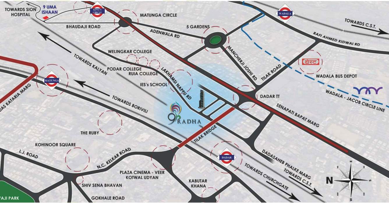 Images for Location Plan of Ishaan 9 Radha