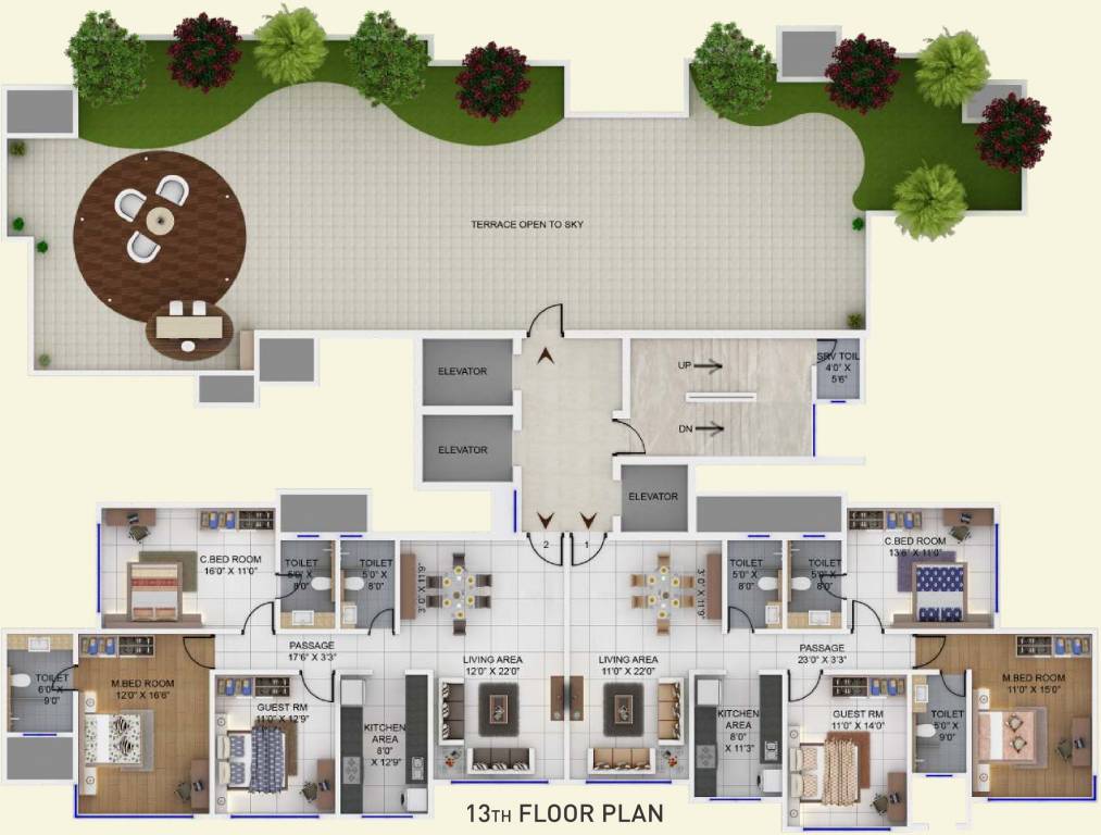 Images for Cluster Plan of Supreme Corner View