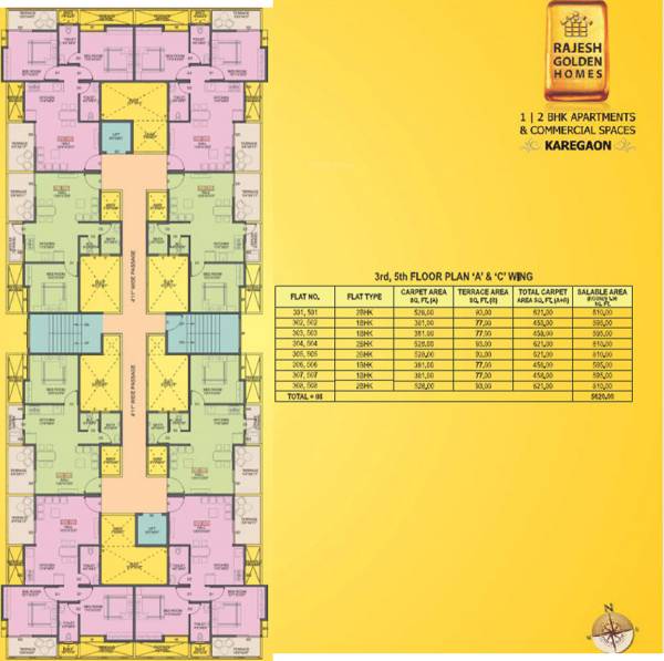 Images for Cluster Plan of Rajesh Golden Homes