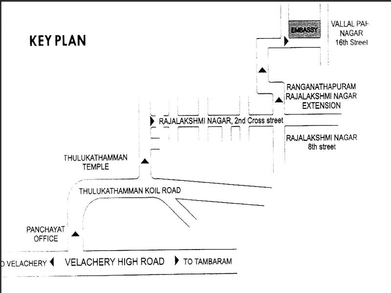  embassy Images for Location Plan of Maaruthi Embassy