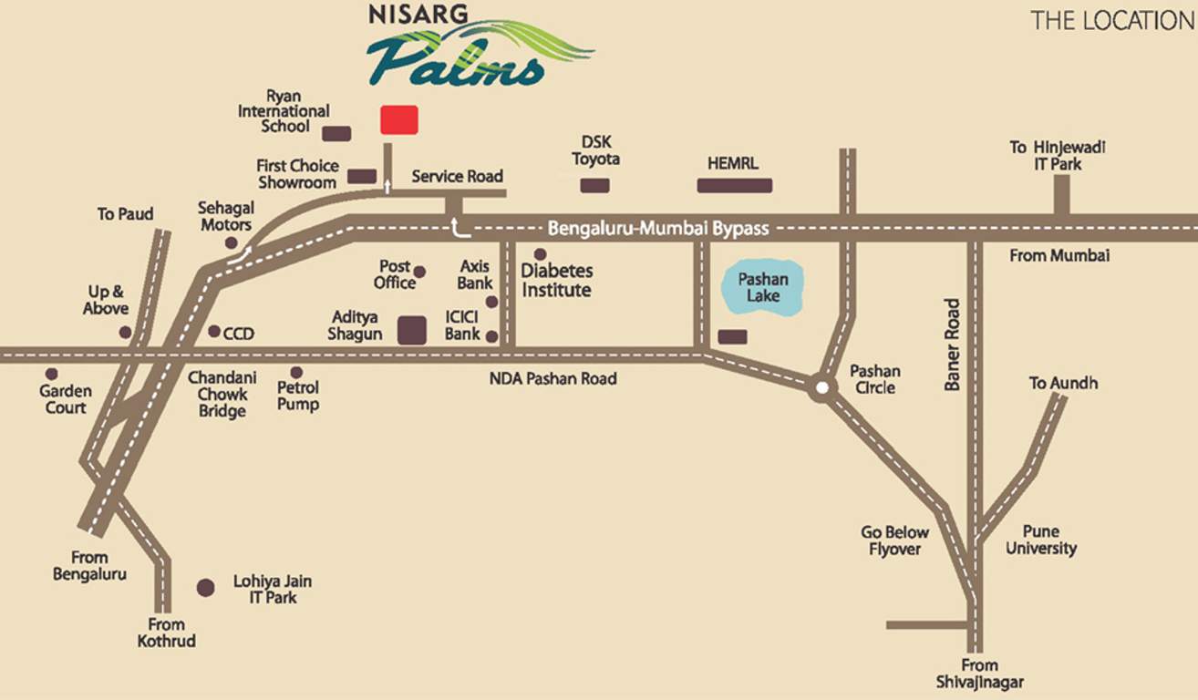 Images for Location Plan of Aditya Nisarg Palms