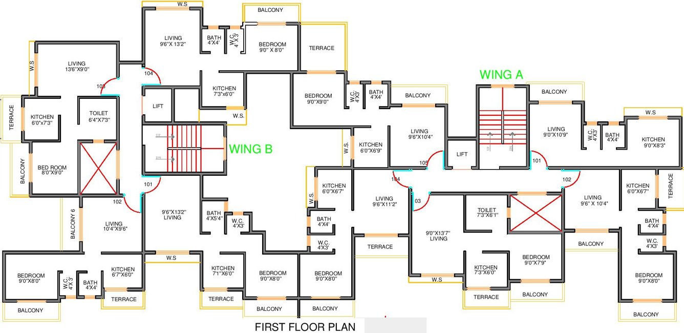 Images for Cluster Plan of Space India Builders and Developers Tivoli Prathamesh