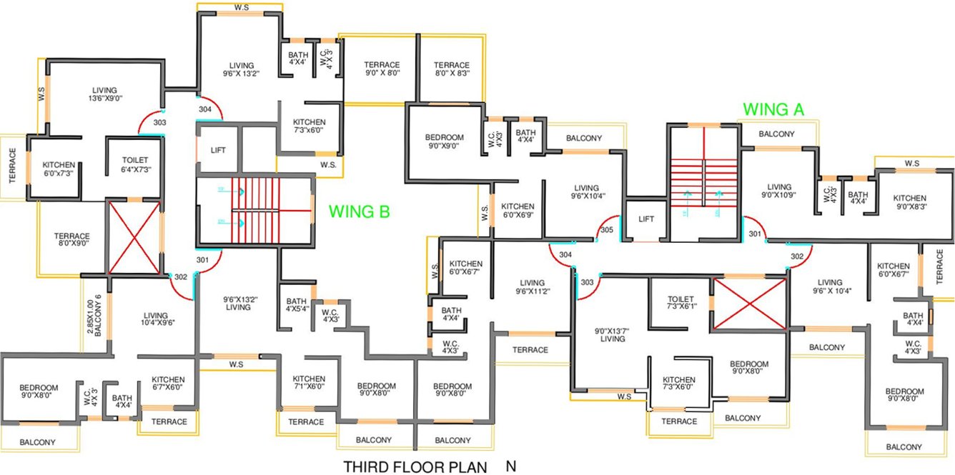 Images for Cluster Plan of Space India Builders and Developers Tivoli Prathamesh