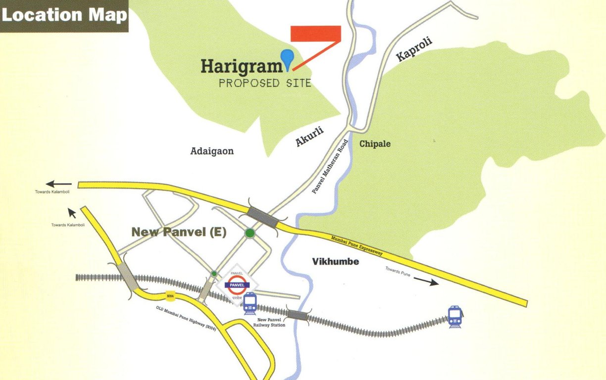 Images for Location Plan of Space India Builders and Developers Tivoli Prathamesh