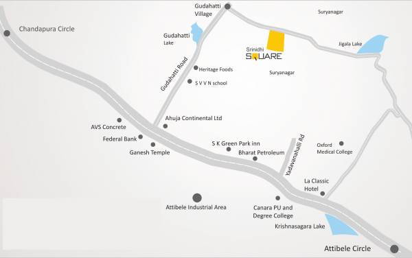 Images for Location Plan of Aashrithaa Srinidhi Square Images for Location Plan of Aashrithaa Srinidhi Square