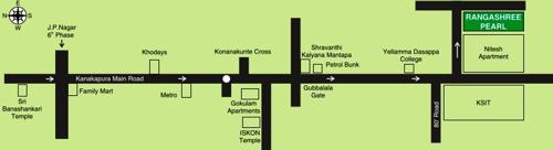  pearl Images for Location Plan of Rangashree Pearl