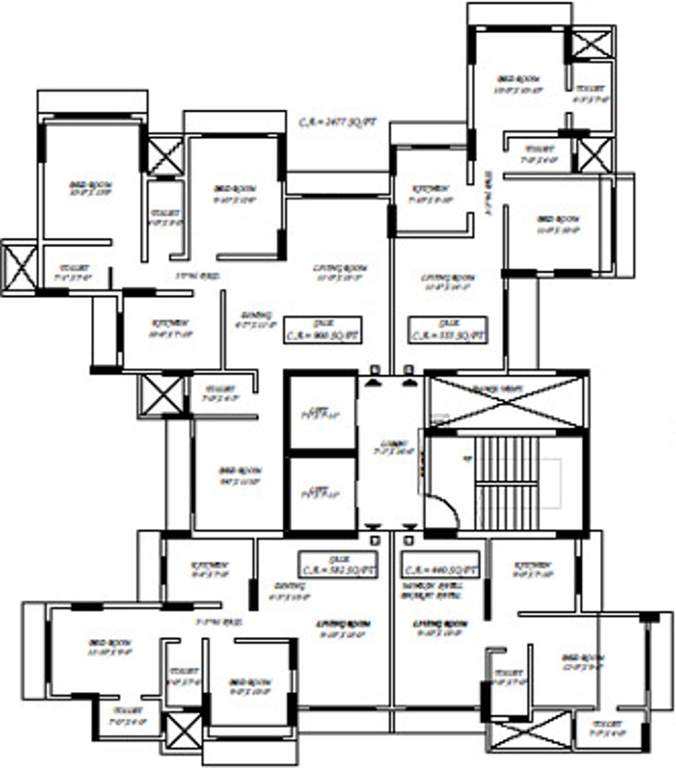 Images for Cluster Plan of Aditya Harismruti Premises CHS LTD