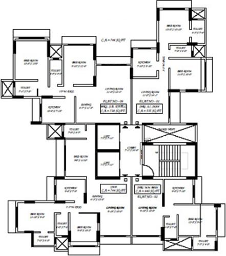 Images for Cluster Plan of Aditya Harismruti Premises CHS LTD