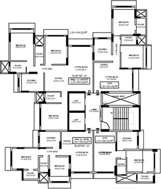 Images for Cluster Plan of Aditya Harismruti Premises CHS LTD