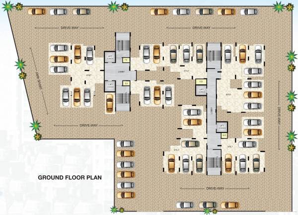 Images for Cluster Plan of AR Indraprastha
