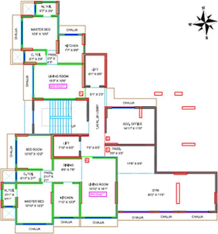 Images for Cluster Plan of Aditya Vilas Vaibhav CHS