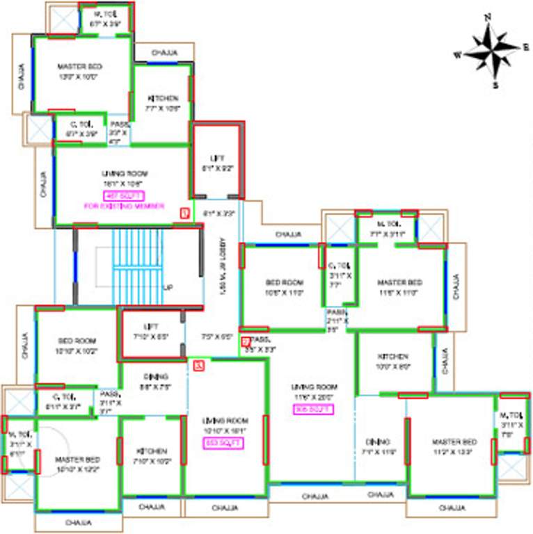 Images for Cluster Plan of Aditya Vilas Vaibhav CHS