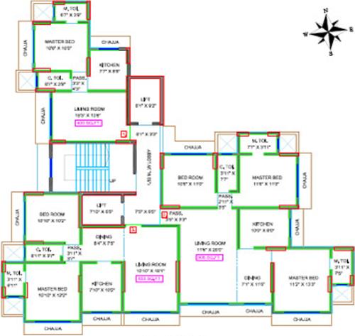 Images for Cluster Plan of Aditya Vilas Vaibhav CHS