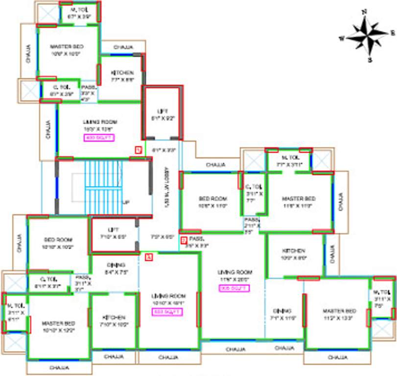 Images for Cluster Plan of Aditya Vilas Vaibhav CHS