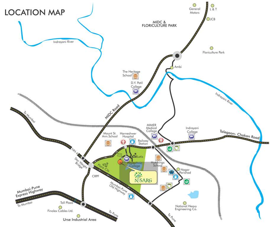 Images for Location Plan of Jagdamba Nisarg Residency