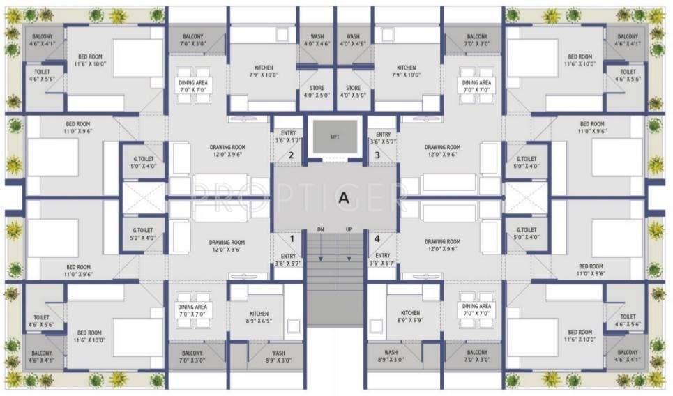 aavika Images for Cluster Plan of Siddhidhata Aavika