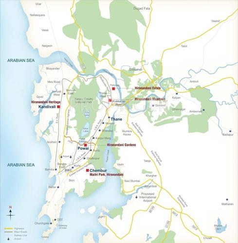  estate-rodas-enclave Images for Location Plan of Hiranandani Estate Rodas Enclave