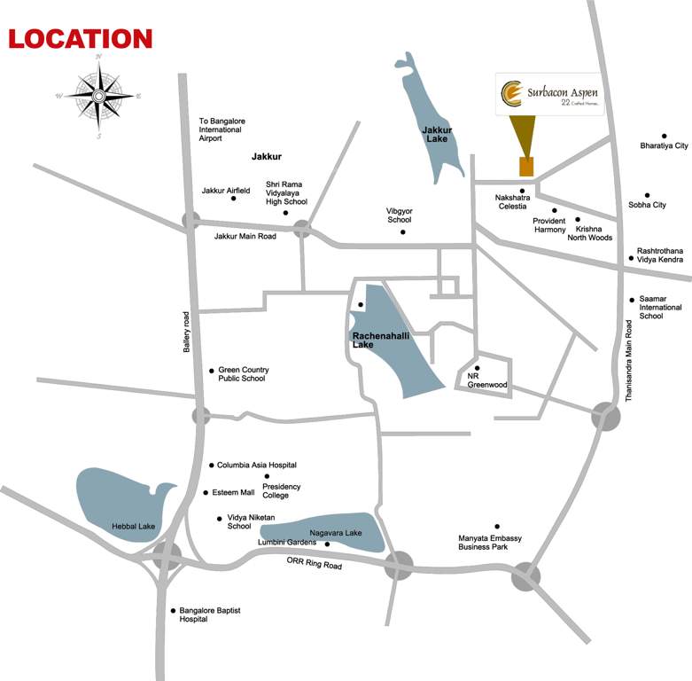 aspen Images for Location Plan of Surbacon Aspen