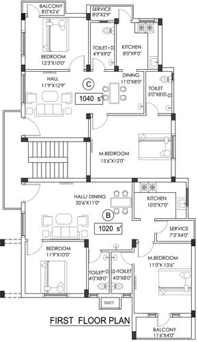 Images for Cluster Plan of Le Swadesh