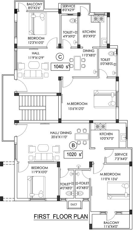 Images for Cluster Plan of Le Swadesh