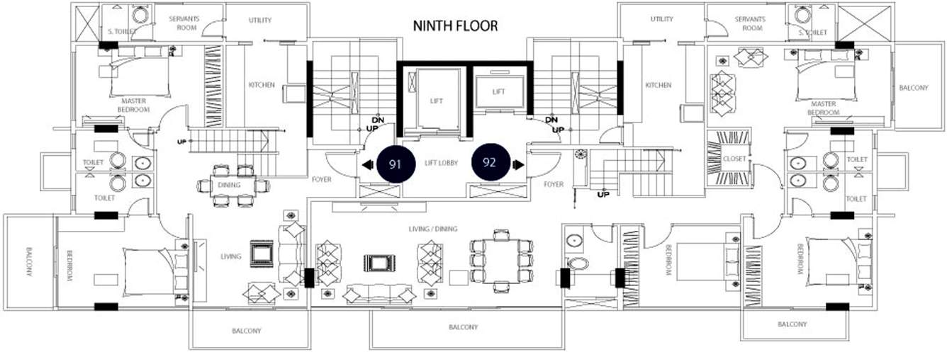  ahuja laguna Images for Cluster Plan of SKAV Developers Ahuja Laguna