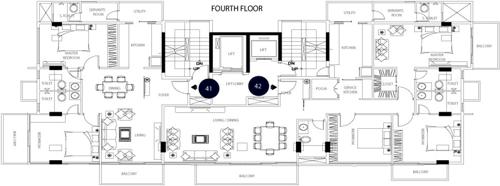  ahuja-laguna Images for Cluster Plan of SKAV Developers Ahuja Laguna