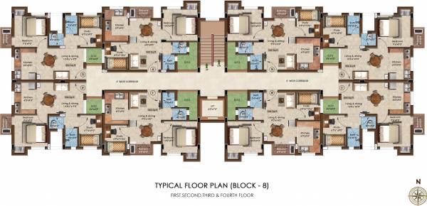 Images for Cluster Plan of Rajparis Crystal Spring II