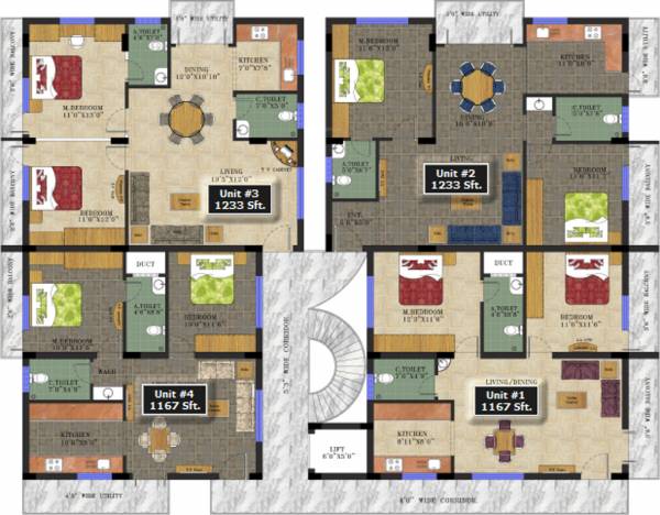 Images for Cluster Plan of Anubhava Ishwerya Quartz