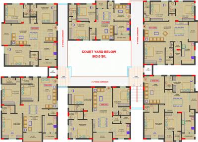 Images for Cluster Plan of Aryamitra Florina florina Images for Cluster Plan of Aryamitra Florina