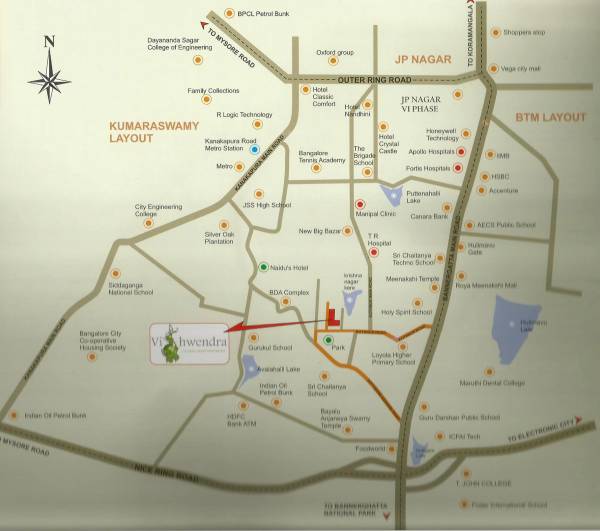 Images for Location Plan of Adiga Vishwendra