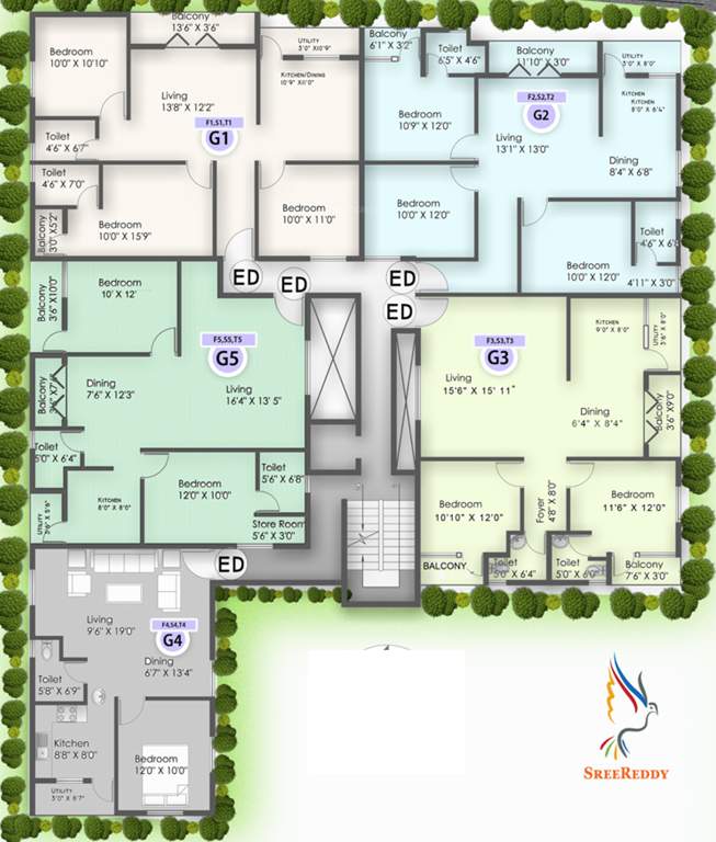 renuga Images for Cluster Plan of Reddy Renuga