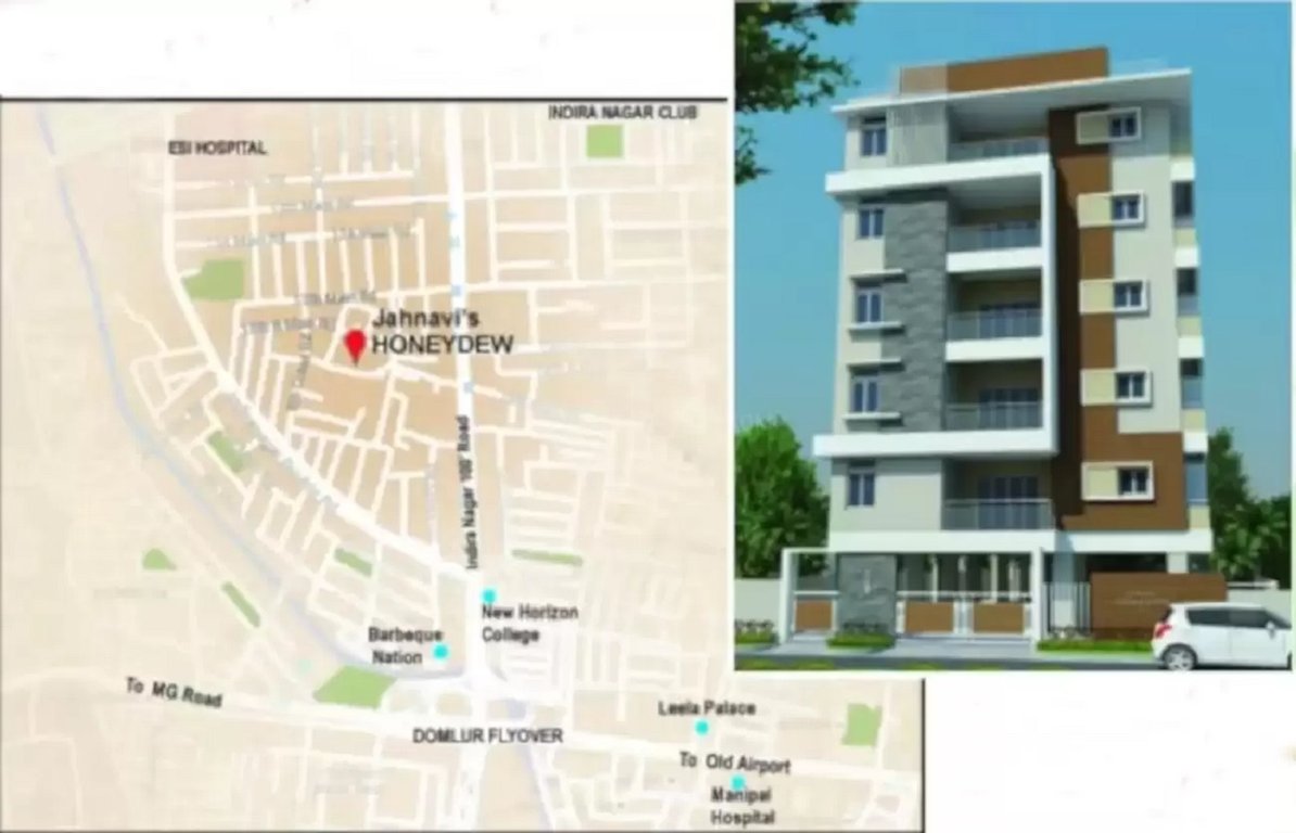 honey dew residency Location Plan