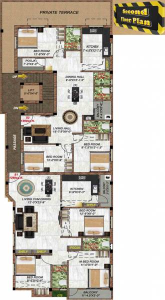 Images for Cluster Plan of Shree Yogaranga